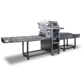 Large size Automatic Inline Food Tray Packaging Machines