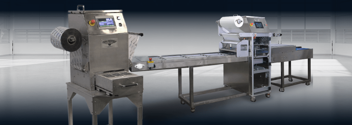 Food Tray Sealing Packaging Machines